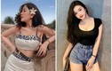 Hai hot girl Việt gây chú ý “mặt học sinh, thể hình phụ huynh” 