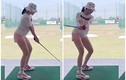Mặc quần gym đi chơi golf, hot girl Trâm Anh bị netizen la ó