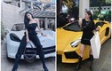 Hot girl gợi cảm bên siêu xe Ferrari ai cũng “mất tập trung”