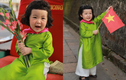 Cô bé 2,5 tuổi diện áo dài check in khắp Hà Nội 