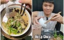 Đu trend “ăn bún bò vị trà sữa”, TikToker khiến netizen la ó