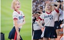 Vẻ đẹp ngọt ngào của “nữ thần cổ vũ” người Hàn Quốc