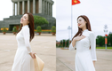 “Nữ MC trẻ nhất VTV” nền nã trong tà áo dài ngày Quốc khánh