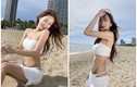 Cô gái Thái Lan khoe khéo hình xăm gợi cảm trên bãi biển