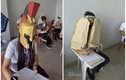 Mũ chống gian lận thi cử của sinh viên Philippines cực độc đáo