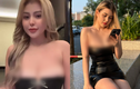 Diện trang phục o ép, hot girl lai chia sẻ việc khó giảm cân