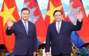 Thủ tướng Phạm Minh Chính hội đàm với Thủ tướng Campuchia Samdech Hun Manet 