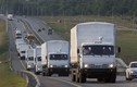 Biên phòng Ukraine vượt biên sang kiểm tra hàng cứu trợ Nga