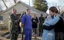 Phu nhân Tổng thống Ukraine thăm bệnh binh giữa vùng chiến sự