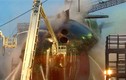 Tàu ngầm hạt nhân Nga bốc cháy ngay trong nhà máy