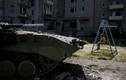 Hình ảnh chiến sự miền đông Ukraine tái bùng phát 