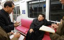 Lãnh đạo Kim Jong-un thị sát đoàn tàu điện ngầm mới 