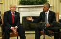 Ảnh: Tổng thống Obama gặp gỡ ông Donald Trump ở Nhà Trắng