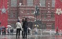 Ảnh: Moscow mù tuyết, ảnh hưởng đến lễ duyệt binh