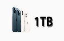 Smartphone tiếp theo của Apple có thể trang bị bộ nhớ hơn 1.000GB