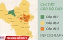 Chi tiết cấp độ dịch tại 30 quận, huyện Hà Nội