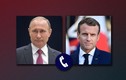Tổng thống Nga - Pháp điện đàm lần 3 trong 1 tuần