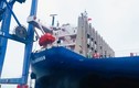 Hải Phòng: Bắt giữ tàu biển đâm hỏng cần cẩu dàn cảng Đình Vũ