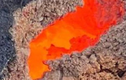 Video: Tảng đá phát sáng đỏ rực giống hệt dung nham núi lửa phun trào