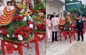Cận cảnh mâm tráp "xa hoa" phải lấy kiệu đỡ của cô dâu Bắc Giang