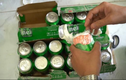 Cận cảnh những “lon” bia chứa hàng chục kg ma túy được phát giác