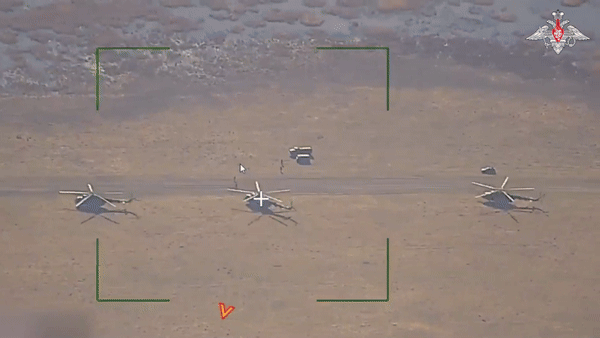 Nga đột kích chính xác, phá hủy hai trực thăng Mi-8