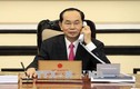 Chủ tịch nước Trần Đại Quang điện đàm với TT Donald Trump