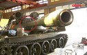 Công dụng không ngờ của tấm vải bạt trên xe tăng T-55 Việt Nam