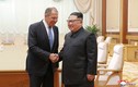 Hình ảnh cuộc gặp giữa lãnh đạo Kim Jong-un và Ngoại trưởng Nga