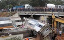 Hiện trường vụ tàu hỏa trật đường ray thảm khốc tại Ma Rốc