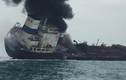 Tàu Việt Nam bốc cháy trên biển Hong Kong