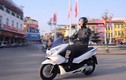 Dạo phố năm mới cùng xe Honda PCX 125 mới 