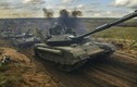 Cận cảnh những xe tăng T-80BMV mới nhất Nga vừa cho nhập biên