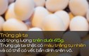 Làm thế nào để phát hiện trứng gà công nghiệp bị tẩy trắng?