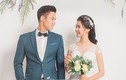 Ảnh cưới ngọt ngào của cầu thủ Quế Ngọc Hải và hoa khôi ĐH Vinh