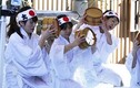 Lễ hội tắm nước lạnh giữa giá rét tê tái ở Nhật Bản