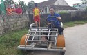 Video: Ngắm chiếc xe “ô tô mui trần” do nông dân Nam Định chế tạo