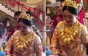 Cô dâu đeo cả yến vàng trong ngày cưới gây xôn xao mạng TQ