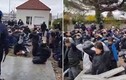 Video: Dân Pháp phẫn nộ cảnh sát bắt học sinh, bắt quỳ như xử bắn