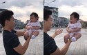 Video: Quốc Nghiệp làm xiếc với con gái 3 tháng tuổi gây choáng