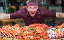 Video: Thử thách ăn 30 kg hải sản 'ngập' cua hoàng đế, tôm hùm