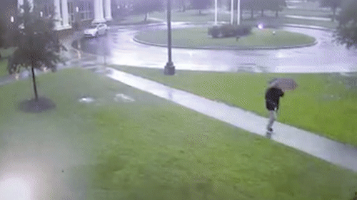 Video: Người đàn ông may mắn thoát chết khi bị sét đánh sát bên