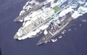 Video: Việc tiếp dầu cho tàu chiến trên biển diễn ra như thế nào?