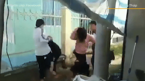 Video: Phẫn nộ nữ sinh lớp 8 đánh túi bụi, giật tóc dã man 4 bé gái lớp 6