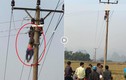 Video: Trèo lên cột điện ngồi uống rượu, người đàn ông bị điện giật tử vong