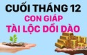 Video: Top con giáp tiền vàng đầy tay, thoải mái chi tiêu cuối tháng 12/2019