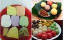 Sét bột bánh trôi ngũ sắc đầy chợ mạng, tiểu thương ngày bán 4 tạ