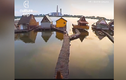 Video: Ngôi làng nổi trên mặt nước không bao giờ đóng băng