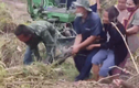 Video: Dân hợp sức tóm sống trăn khổng lồ nặng 100kg nấp trong vườn