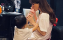 Hòa Minzy nghẹn ngào khi chia sẻ chuyện cai sữa cho con trai